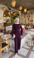 Cotton Set - Burgundy (240 QAR)